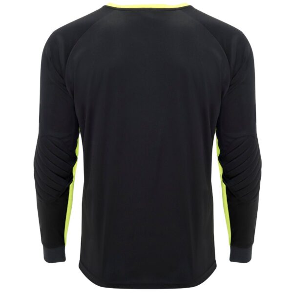 T-Shirt Tecnica Manica Lunga - Nero/Giallo Fluo dettaglio 1