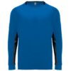 T-Shirt Tecnica Manica Lunga - Royal/Nero