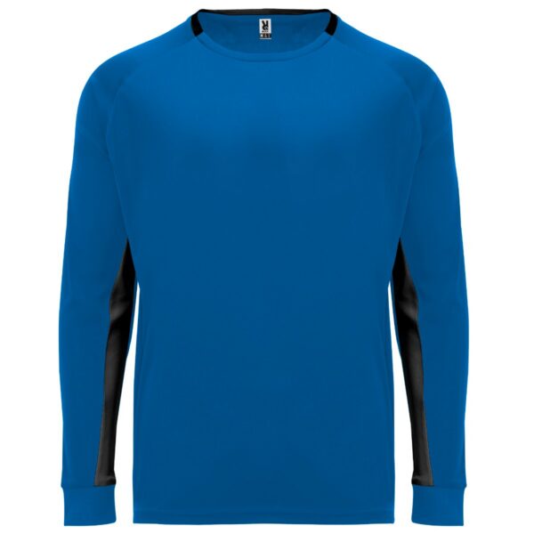 T-Shirt Tecnica Manica Lunga - Royal/Nero
