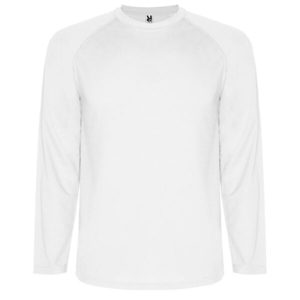 T-Shirt Tecnica Manica Lunga - Bianco