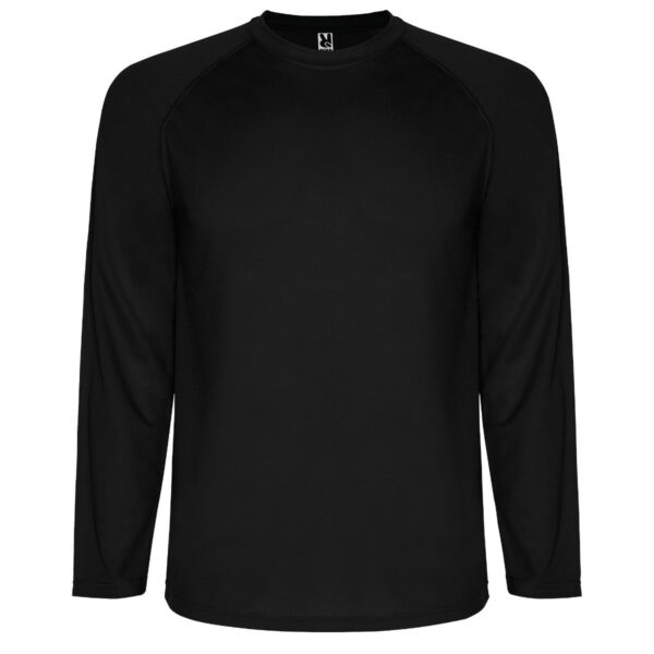 T-Shirt Tecnica Manica Lunga - Nero