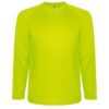T-Shirt Tecnica Manica Lunga - Giallo Fluo