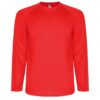T-Shirt Tecnica Manica Lunga - Rosso