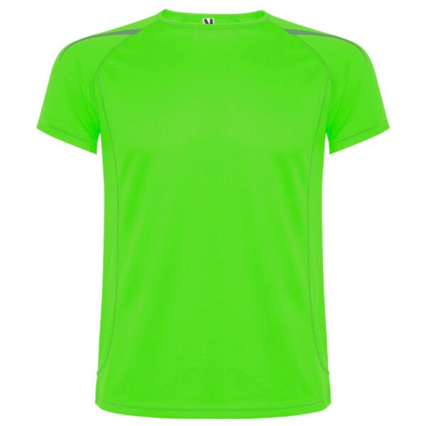 T-Shirt Tecnica Raglan - Lime
