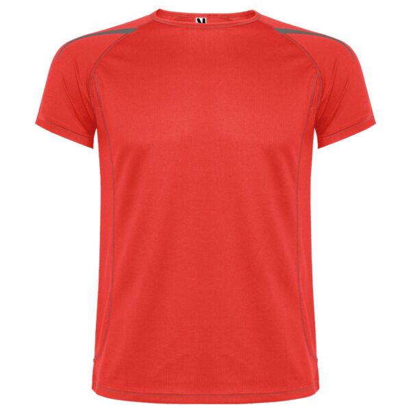 T-Shirt Tecnica Raglan - Rosso