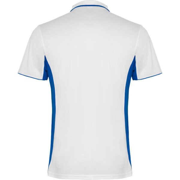 Polo Tecnica Bicolore 150 g - Bianco/Royal vista 1