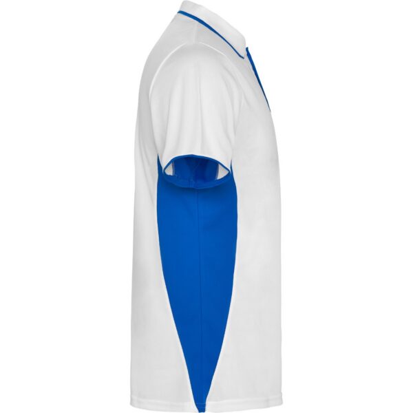 Polo Tecnica Bicolore 150 g - Bianco/Royal vista 3