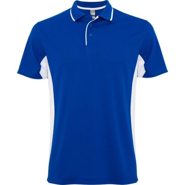 Polo Tecnica Bicolore 150 g - Royal/Bianco