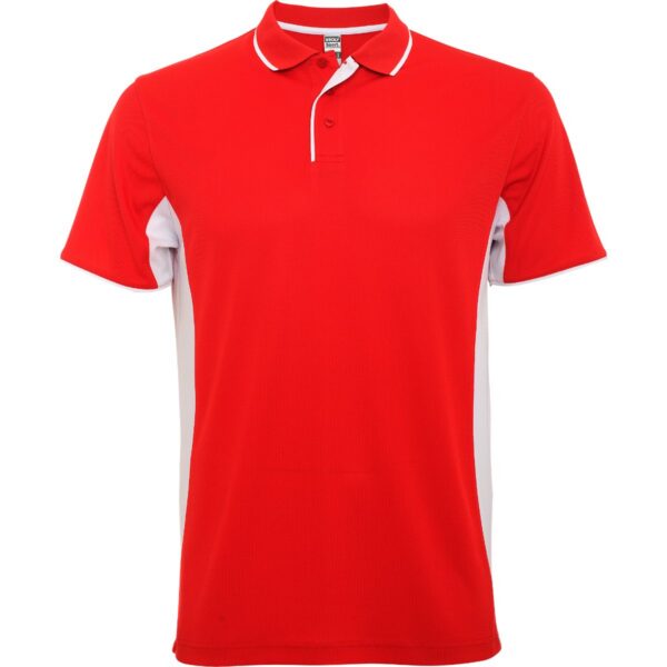Polo Tecnica Bicolore 150 g - Rosso/Bianco