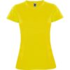 T-Shirt Tecnica Donna - Giallo