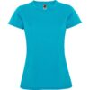 T-Shirt Tecnica Donna - Turchese