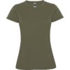 T-Shirt Tecnica Donna - Verde Militare