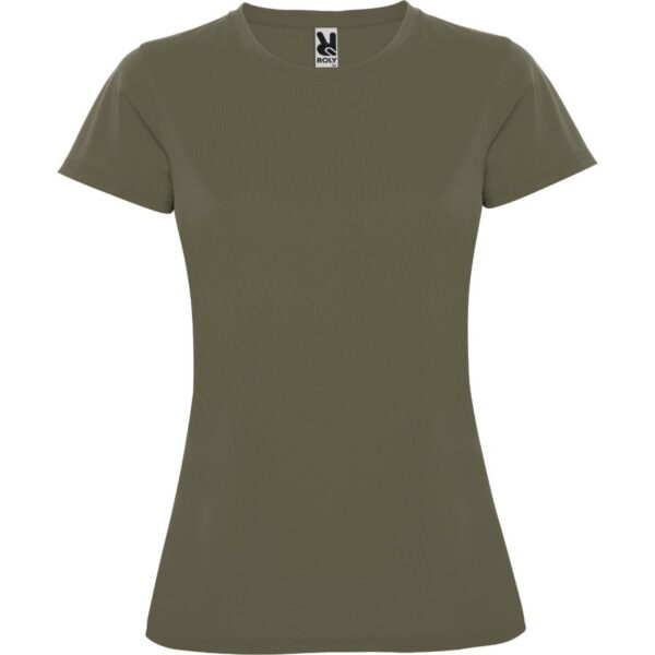 T-Shirt Tecnica Donna - Verde Militare