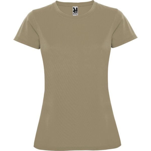 T-Shirt Tecnica Donna - Sabbia Scuro