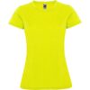 T-Shirt Tecnica Donna - Giallo Fluo