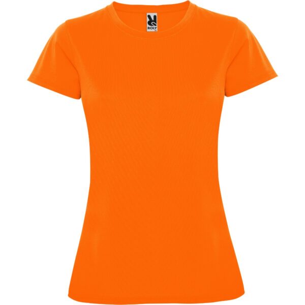 T-Shirt Tecnica Donna - Arancione Fluo