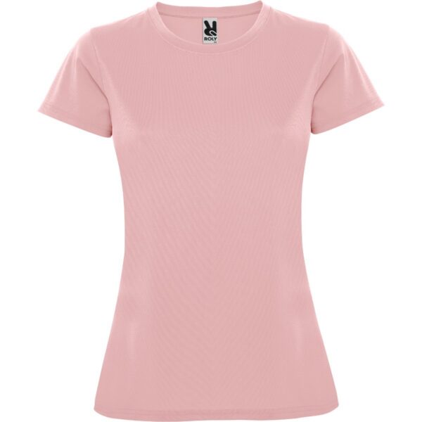 T-Shirt Tecnica Donna - Rosa Chiaro
