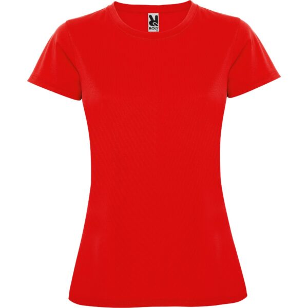 T-Shirt Tecnica Donna - Rosso