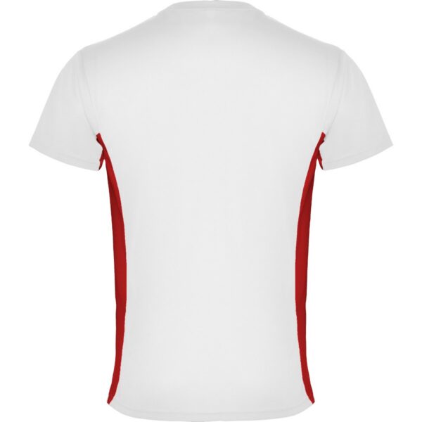 T-Shirt Tecnica Bicolore - Bianco/Rosso dettaglio 1