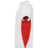 T-Shirt Tecnica Bicolore - Bianco/Rosso dettaglio 2