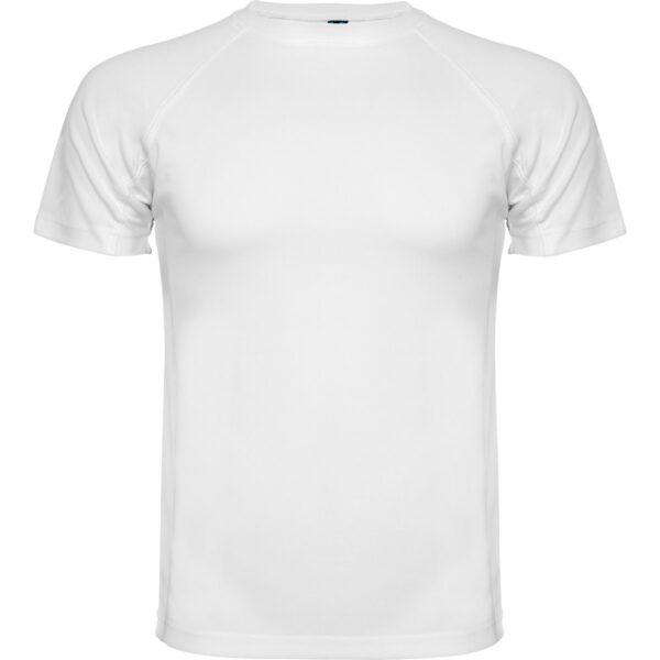 T-Shirt Tecnica Raglan - Bianco