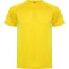T-Shirt Tecnica Raglan - Giallo