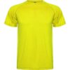 T-Shirt Tecnica Raglan - Giallo Fluo
