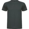 T-Shirt Tecnica Raglan - Piombo Scuro