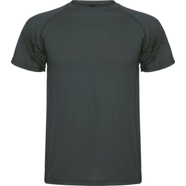 T-Shirt Tecnica Raglan - Piombo Scuro