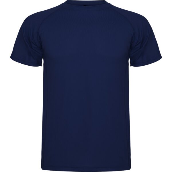 T-Shirt Tecnica Raglan - Blu Navy