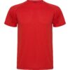 T-Shirt Tecnica Raglan - Rosso