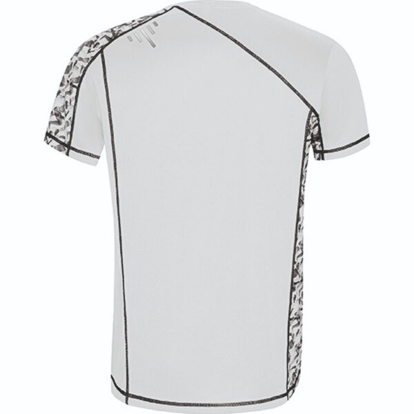 T-Shirt Tecnica Sublimata - Print Run Bianco dettaglio 1