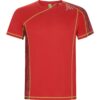 T-Shirt Tecnica Sublimata - Print Run Rosso