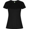 T-Shirt Tecnica Donna - Nero