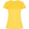 T-Shirt Tecnica Donna - Giallo