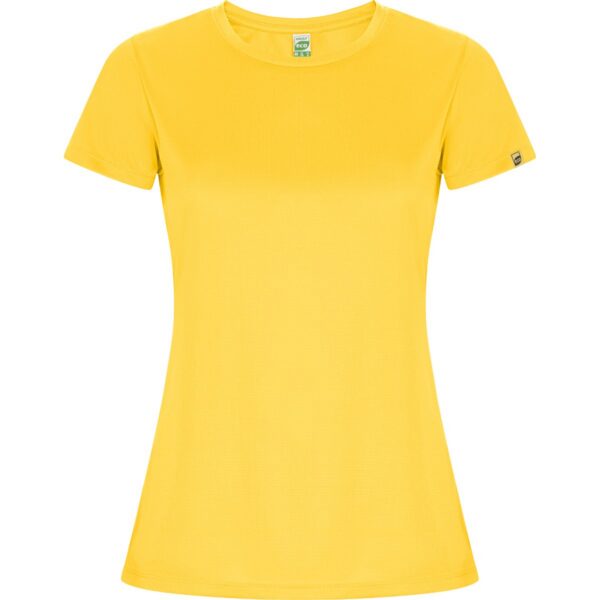 T-Shirt Tecnica Donna - Giallo