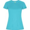 T-Shirt Tecnica Donna - Turchese