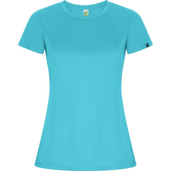 T-Shirt Tecnica Donna - Turchese