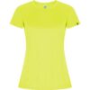 T-Shirt Tecnica Donna - Giallo Fluo