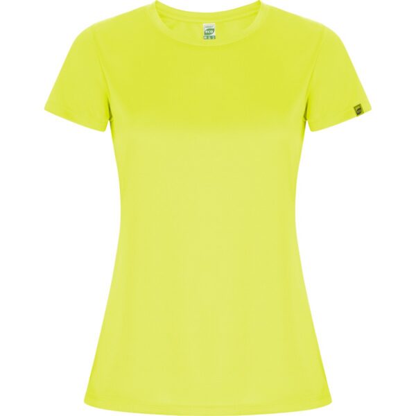 T-Shirt Tecnica Donna - Giallo Fluo
