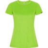 T-Shirt Tecnica Donna - Verde Fluo