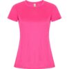 T-Shirt Tecnica Donna - Rosa Fluo