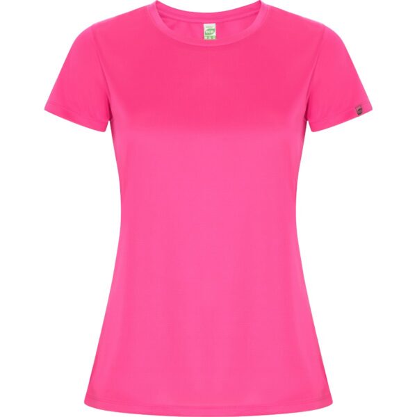 T-Shirt Tecnica Donna - Rosa Fluo