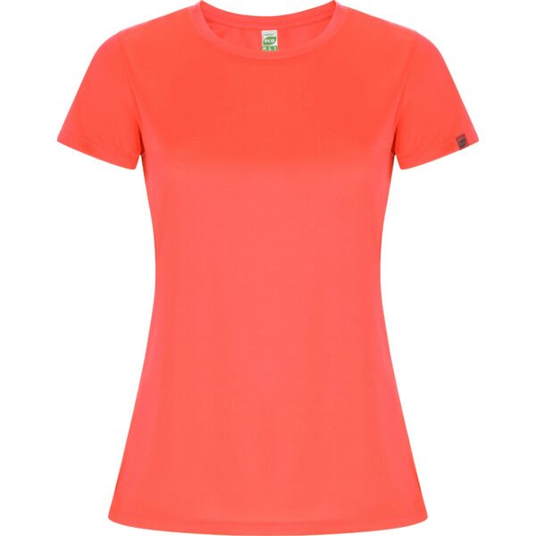 T-Shirt Tecnica Donna - Corallo Fluo