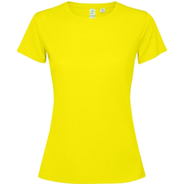 T-Shirt Tecnica Donna - Giallo Fluo