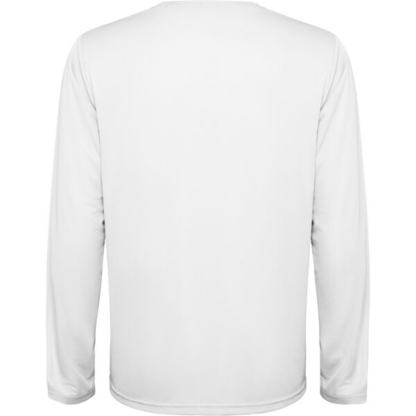 T-Shirt Tecnica Manica Lunga - Bianco dettaglio 1