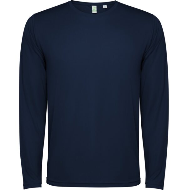 T-Shirt Tecnica Manica Lunga - Blu Navy