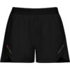 Short da corsa traspiranti da donna - Nero