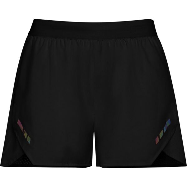Short da corsa traspiranti da donna - Nero