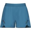 Short da corsa traspiranti da donna - Storm Blue